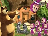 Masha Party! - Play free online Masha and the Bear game