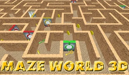 Maze World 3D - Play free online Puzzle game