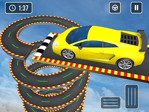 Mega Car Stunt Ramps Games - Play free online Car game