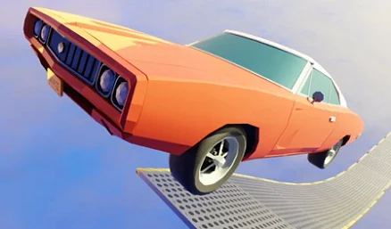 Mega jumps on cars! - Play free online Simulation game