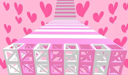 Mega Obby: Pink Parkour - Play free online Arcade game