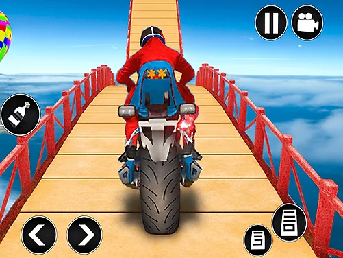 Mega Ramps Bike Stunt Game - Play free online Adventure game