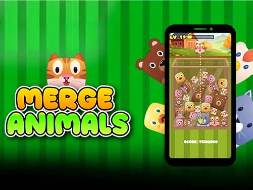Merge Animals game - Play free online Puzzle game