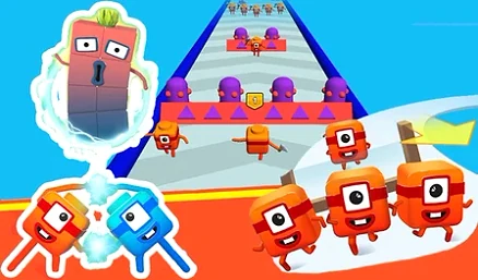 Merge Number Cube - Play free online Puzzle game