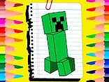 Minecraft Character Coloring - Play free online game