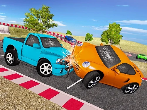 Mini SuperCars Racing Crashing - Play free online Action game