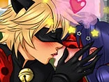 Miraculous Ladybug Kissing - Play free online Ladybug and Cat Noir game