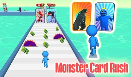 Monster Card Rush - Play free online Puzzle game