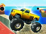 Monster Truck Port Stunt - Play free online jeep game