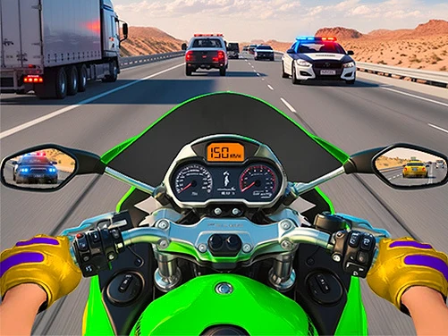 Moto Bike Highway Racing Game - Play free online Action game