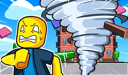 Natural disaster survival Obby - Play free online Arcade game