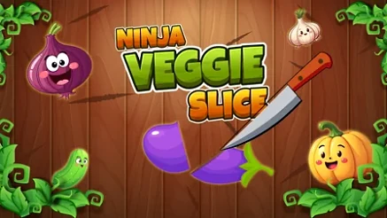 Ninja Veggie Slice - Play free online Arcade game