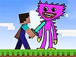 Noob Army vs Huggy Wuggy - Play free online game