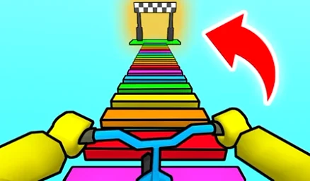 Noob: Obby on a Bike - Play free online game