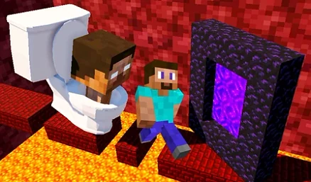 Noob Parkour: Skibidi Toilet - Play free online Arcade game