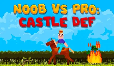 Noob vs Pro: Castle Def - Play free online game