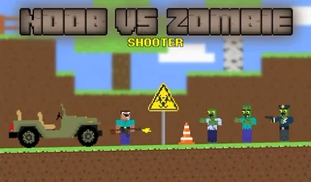 Noob vs zombie shooter - Play free online game