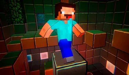 Noobik Obbi: Platform Parkour! - Play free online Arcade game