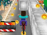Nubik on a Motorcycle: Racing in the City - Play free online Motorcycle game