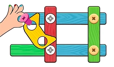 Nuts & Bolts: Screw Puzzle - Play free online Puzzle game