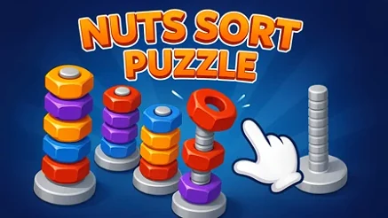 Nuts Sort Puzzle - Play free online Puzzle game