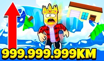 Obby Escape from the Tsunami - Play free online Arcade game