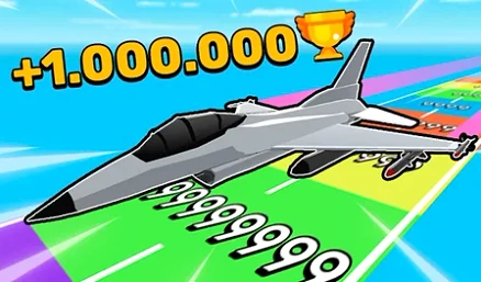 Obby: Fly the Farthest in an Airplane - Play free online Arcade game