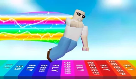 Obby: Flying race! - Play free online Arcade game