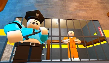 Obby Prison Escape from Barry - Play free online Arcade game