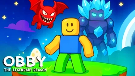 Obby The Legendary Dragon - Play free online Arcade game