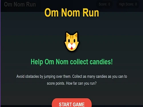 Om Nom Run 03 - Play free online game