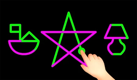 One Line: Trace the Drawing with One Line - Play free online Puzzle game