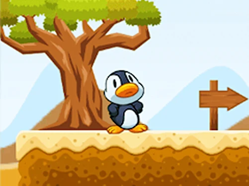 Penguin Run Adventure Game - Play free online game