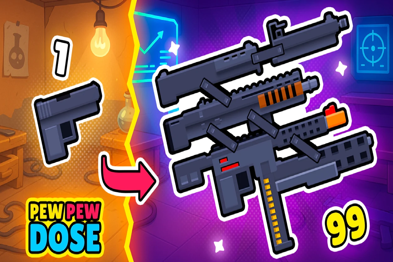 Pew Pew Dose - Play free online Casual Games game