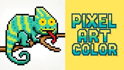 Pixel Art Color - Play free online Puzzle game