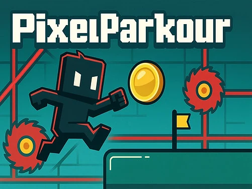 PixelParkour - Play free online Puzzle game