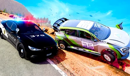 Police Chase With Destruction - Play free online Arcade game