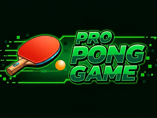 Pro Pong Game - Play free online Arcade game