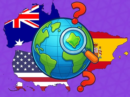 Quiz Guess the Country - Play free online Puzzle game