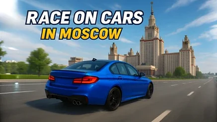 Race On Cars in Moscow - Play free online game