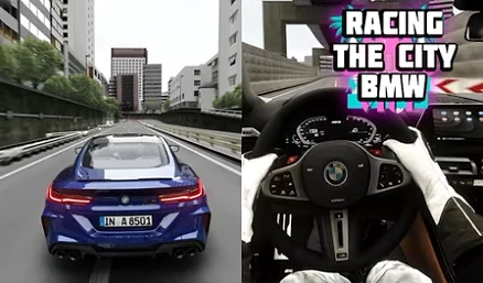 Racing The City BMW - Play free online Arcade game