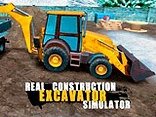 Real Construction Excavator Simulator - Play free online game
