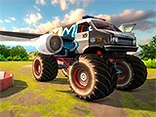 Real Flying Truck Simulator 3D - Play free online jeep game