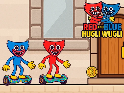Red and Blue Hugli Wugli - Play free online Arcade game