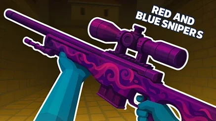 Red and Blue Snipers - Play free online Arcade game