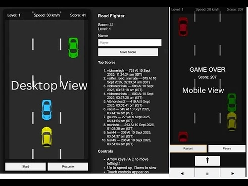 Road Fighter – Endless Car Racing - Play free online Car game