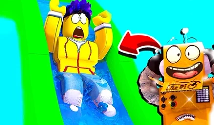 Robbie Land - Downhill - Play free online Arcade game