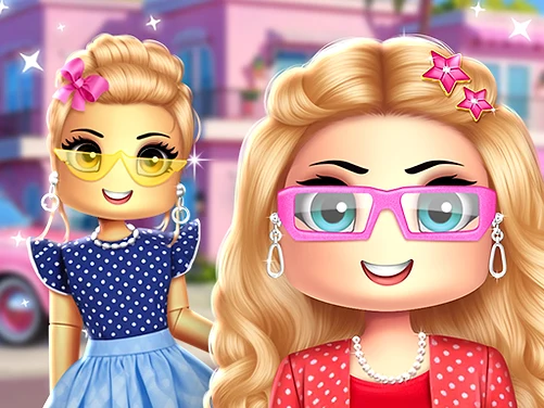 Roblox In Barbie Style - Play free online Fashion game