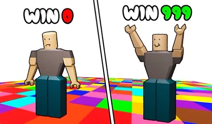 Roblox Obby: Color Platforms - Play free online Arcade game