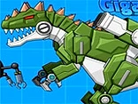 Robot Dinosaur War Giganotosaurus - Play free online Robot Dinosaur game